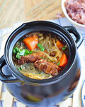 五花肉粉丝煲